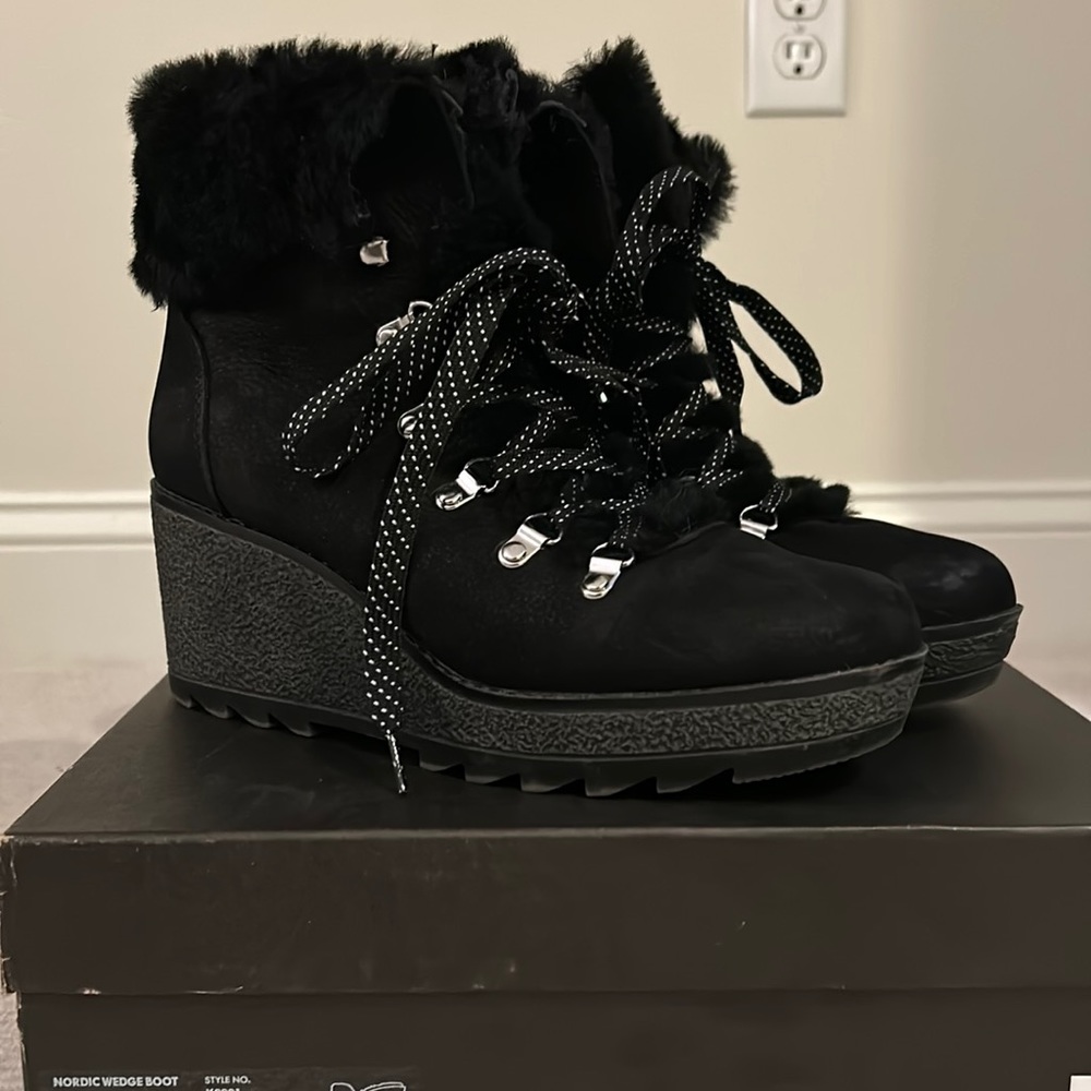 J Crew Nordic Wedge boot